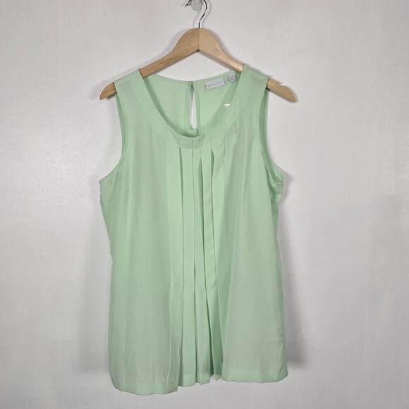 New York & Company Tops - NWT New York & Company Tank Top, Size L, Green
